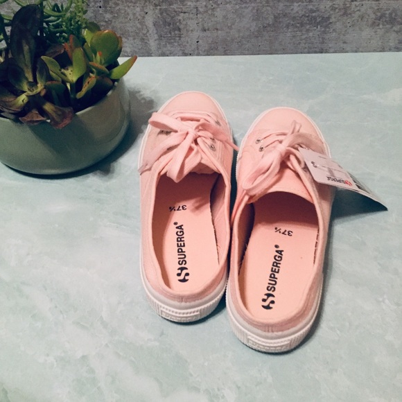 Anthro Superga 2402 Sneakers Pink 7 EUR 37.5 - Picture 6 of 8